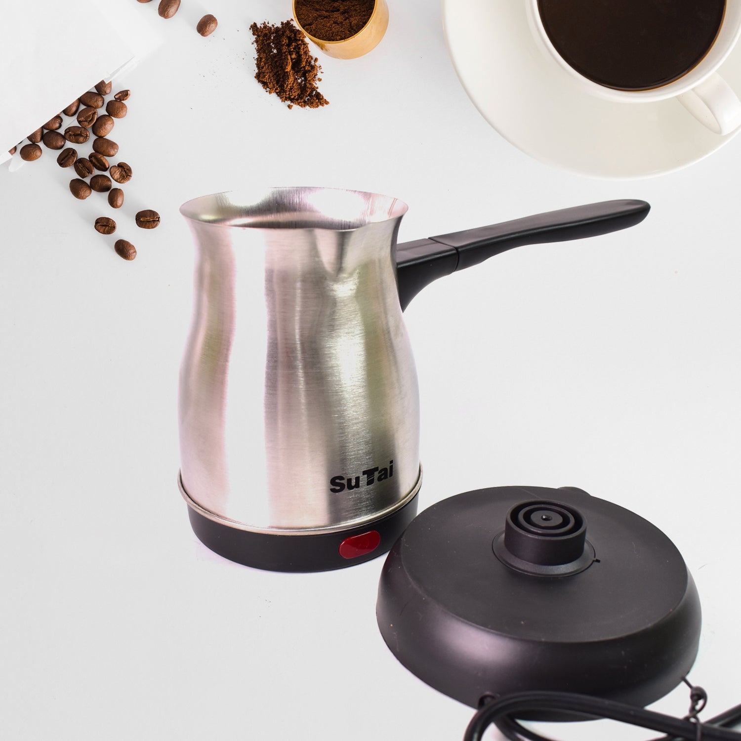 Coffee Pot Coffee Maker 800ml Even Heating Tea Maker Kettle (1 Pc) Coffee Pot Coffee Maker 800ml Even Heating Tea Maker Kettle (1 Pc)